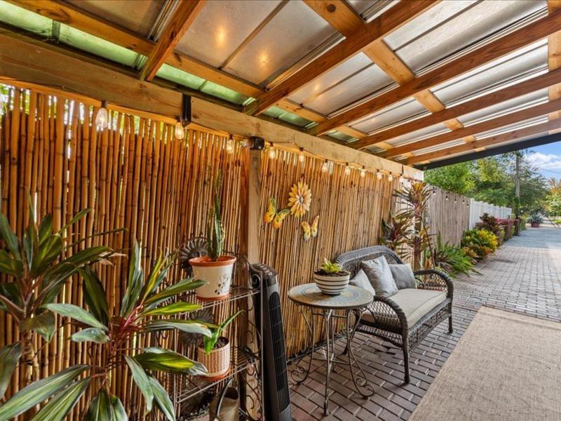 College Park-Orlando 5Star Villa Oasis - Home Away From Home - Quiet Neighborhood-Private Botanical Courtyard - Mins From Eola,Dt, Winter Park - Free Parking & Ev Plug In Eksteriør bilde